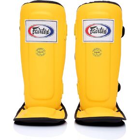 Fairtex SP3 Muay Thai Shin Guards for Men, Women, Kids | MMA Training, Kickboxing | Premium, Lightweight & Durable |Avoid shin splints During Training, Sparring