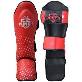 Shin Guards Kickboxing Leg Pads with Instep Protection, Muay Thai MMA Martial Arts Kicking Sparring Training Gear