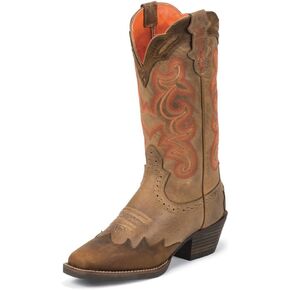 حذاء Justin Boots النسائي Stampede Sliver Collection للفروسية in Kuwait