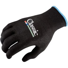 Classic Rope Breathable High Performance Roping Gloves Touchscreen Compatible 6 Pack, Black, Large