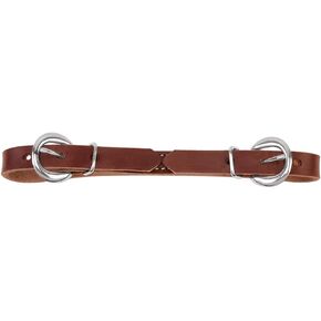 Weaver Leather Flat Leather Curb Strap Sunset