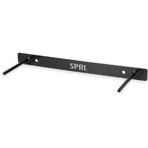 SPRI Hanging Exercise Mat Wall-Mounted Rack Hanging Exercise Mats, Black