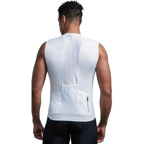 Wind Tunnel Fabric Mens sleeveless Cycling Jersey Tops Cycling Vest Bike Biking Vest, Reflective Pocket