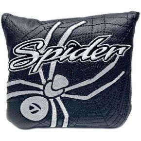 TaylorMade Spider X Chalk Mallet Putter Headcover Black
