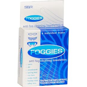 Anti-Fog Towelettes 6 Pack
