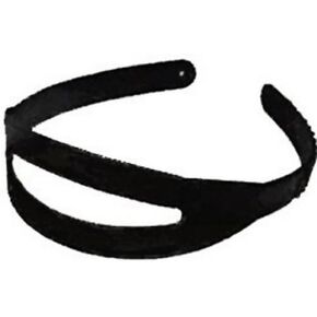 Storm Black Silicone Replacement Mask Strap