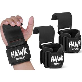 Weightlifting Hooks with Wrist Straps for Men and Women, Safely Lift Weights Up to 700 lbs. with Reinforced Metal Lifting Hooks, Strengthen Your Grip and Lift Heavier Weights at Full Power