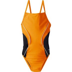 Speedo Big Girls' Revolve Splice Energy Back Swimsuit