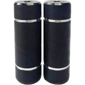 BMX Bike Pegs 4.3" Compatible with Both 14mm and 3/8 Inch Axles, Wheel Studs，Aluminum Alloy Durable and Stylish Non-Slip
