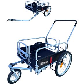 Booyah’s Cargo Stroller and Bicycle Bike Trailer Suspension Beach Sport Cart