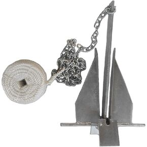 MarineNow Deluxe Portable Fluke Style Anchor Kit Choose 5, 8.5 or 13 lb