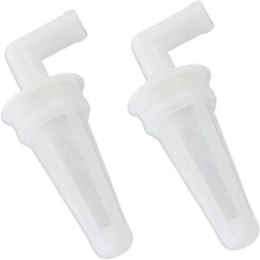2 PCS 433190 Inline Fuel Filter for Johnson Evinrude OMC V4 V6 60 Deg Engines 90 100 115 150 175 HP 765553 18-79781