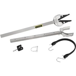 Adjustable Transom Saver from 23 to 35 Inches, Boat Motor Support with Heavy-Duty Composite Head Holds Engine, Roller and Trailer Mounts