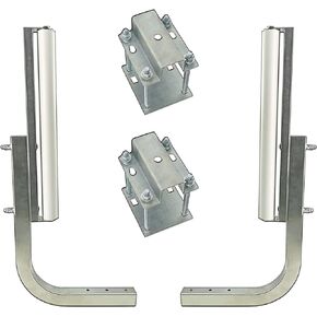 أدلة مقطورة القارب على النظام، نظام دليل أسطواني عالي التحمل قابل للتعديل، أعمدة دليل المقطورة، أدوات التركيب متضمنة، لقارب التزلج، قارب الصيد أو مقطورة المراكب الشراعية، 22 ~ 28.1 بوصة in Kuwait