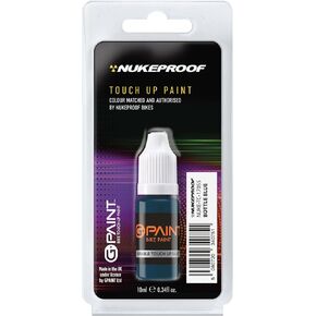 Nukeproof Bike Touch-Up Paint - Bottle Blue - GPaint 10ml Bottle - Touch-Up Paint Kit for Scratched or Chipped Bike Frames - GPaint Bike Paint