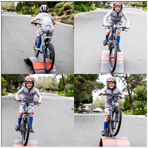 PLATPORTS لوح التزلج منحدر الدراجة منحدر التزلج RC منحدر BMX منحدر RC سيارة منحدر للأطفال القفز - ملحقات لوح التزلج الصغيرة للبنين والبنات in Kuwait