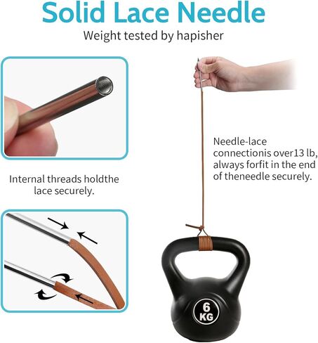 قفاز بيسبول بإبرة دانتيل - إبرة ربط متينة لإصلاح قفازات البيسبول والكرة اللينة - مجموعات من الدانتيل، رباط قفاز البيسبول، إبرة جلد، مجموعة ربط القفازات in Kuwait