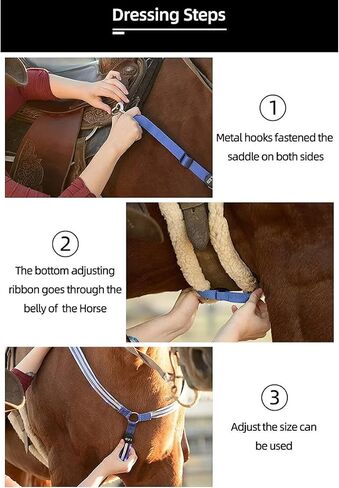 2024 ترقية طوق صدر الحصان مع الضوء، 8 ألوان في 1 عمود حصان مضيء، قابل لإعادة الشحن لمدة ساعة واحدة لمدة 8 ساعات، حزام حصان LED للشحن عبر USB in Kuwait