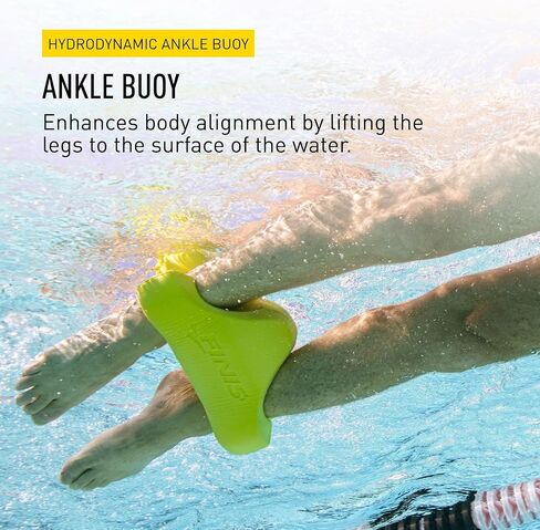 FINIS Ankle Buoy - عوامة السباحة لتحسين الجزء العلوي من الجسم والقوة الأساسية - عوامة حمام السباحة لمعدات السباحة - معدات تدريب السباحة التنافسية in Saudi Arabia