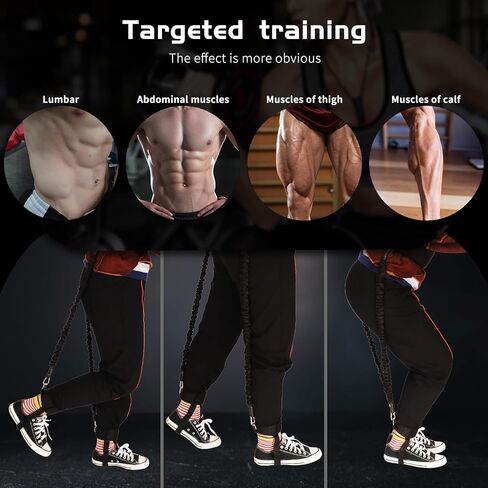 Vertical Jump Trainer: Leg Strength Training Equipment with Resistance Bands - Speed & Agility Jumping Exercise for Basketball Volleyball Football in Saudi Arabia