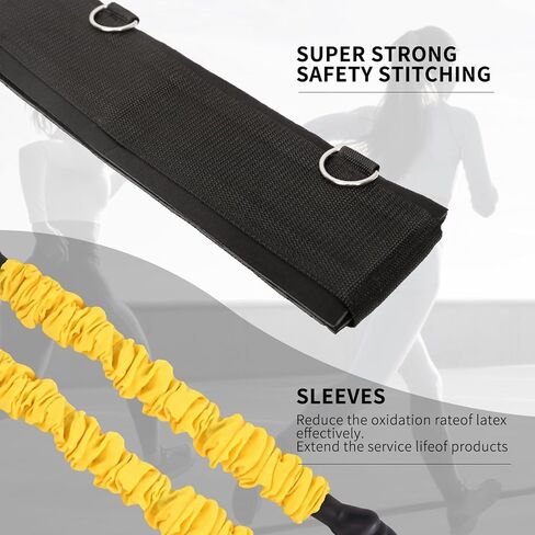 Vertical Jump Trainer: Leg Strength Training Equipment with Resistance Bands - Speed & Agility Jumping Exercise for Basketball Volleyball Football in Saudi Arabia