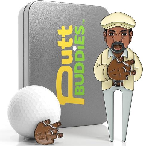 PuttBuddies™ - Ball Marker and Divot Tool Gift Set, Gift for Groomsmen, Unique Golf Accessories in Saudi Arabia