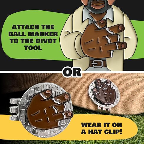 PuttBuddies™ - Ball Marker and Divot Tool Gift Set, Gift for Groomsmen, Unique Golf Accessories in Saudi Arabia