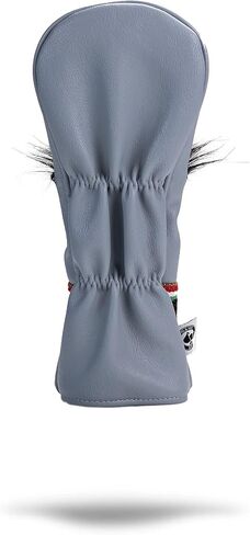 Pins & Aces LE Sugar Skull Mustache Fairway Wood Head Cover - Premium, Hand-Made Leather 3W or 5W Headcover - Funny, Tour Quality Golf Club Cover - Style and Customize Your Golf Bag in Saudi Arabia