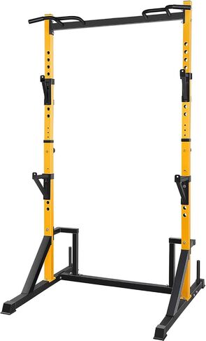 CANPA Multifunction Power Rack with Pull up Bar, Heavy Capacity and Adjustable Squat Stand Rack for Home Gym Equipment, Power Rack Cage in Saudi Arabia