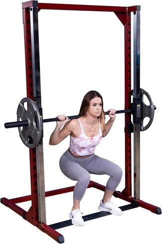 Body-Solid Best Fitness Smith Machine for Home Gym - Strength Training with Safety Bars, Adjustable Safeties, and Attachments for Squats, Bench Presses, Rows in Saudi Arabia