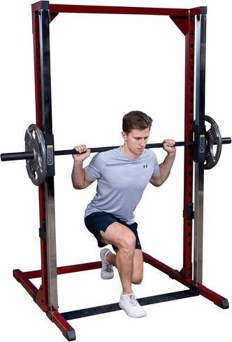 Body-Solid Best Fitness Smith Machine for Home Gym - Strength Training with Safety Bars, Adjustable Safeties, and Attachments for Squats, Bench Presses, Rows in Saudi Arabia