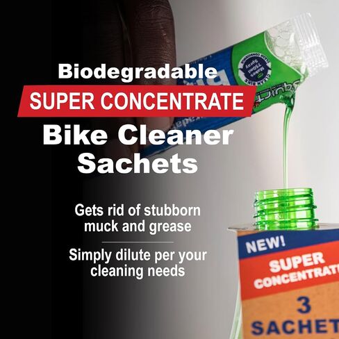 Squirt Bike Care Gift Box - Long-Lasting Bike Chain Lube (120ml), Bike Cleaner Sachets for all Bike Parts, Tire Sealant Pouches (120ml), Barrier Balm Sachets for Anti Chafing - Bike Care Kit in Kuwait