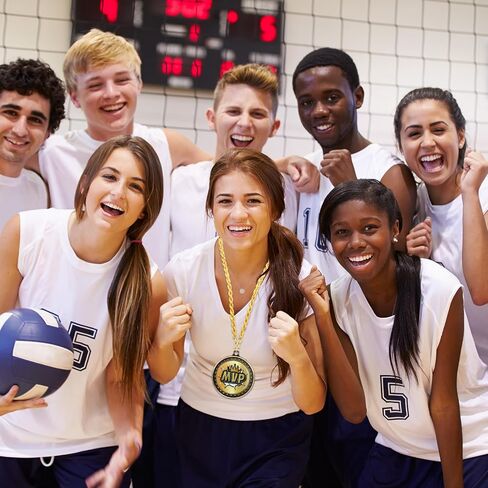Inbagi Gold Chain MVP Medal MVP اللاعب الأكثر قيمة بطل سلاسل جائزة هدية معدنية MVP الحائز على جائزة جائزة قلادة للأطفال البالغين لاعب فريق كرة القدم كرة القدم البيسبول كرة السلة الكرة اللينة in Saudi Arabia