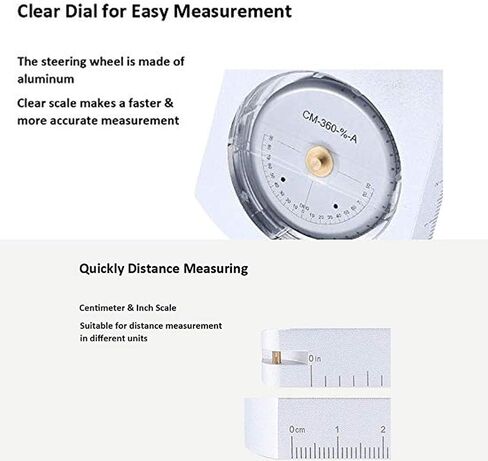 مقياس الارتفاع للجيب، مقياس الارتفاع بدون بطارية، مقياس الارتفاع الدقيق الاحترافي من الألومنيوم، مقياس الميل المدمج لقياس زوايا الارتفاع والمنحدرات، فضي in Kuwait