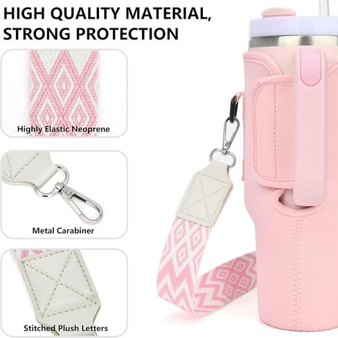 Shoulder Strap for Stanley Cup Carrier Bag, Adjustable Replacement Belt for Crossbody Bag Stanley Accessories Cup 30 40 Oz in Saudi Arabia