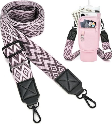 Shoulder Strap for Stanley Cup Carrier Bag, Adjustable Replacement Belt for Crossbody Bag Stanley Accessories Cup 30 40 Oz in Saudi Arabia