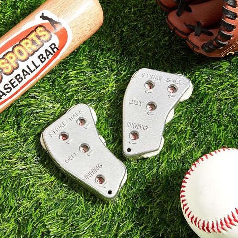 Stainless Steel 4 Wheel Umpire Indicator Umpire Clicker Umpire Gear Ball Strike Counter Clicker for Scorekeeper Recording Outs and Innings Balls in Saudi Arabia