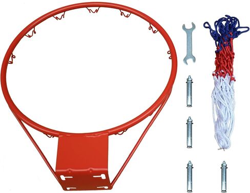 ICSPOID Basketball Rim Goal 18 ", Replacement Basketball Rim Goal Hoop Net for Indoor Outdoor in Saudi Arabia