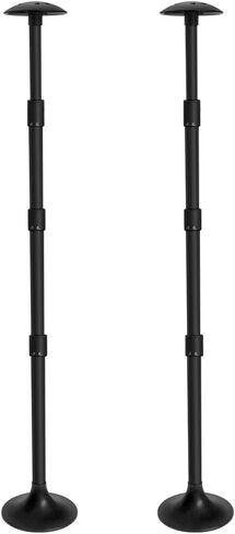 عمود دعم غطاء القارب من سبائك الألومنيوم قابل للتعديل للقماش والعائم لمنع تجمع المياه (رمادي داكن، عبوتان) in Kuwait