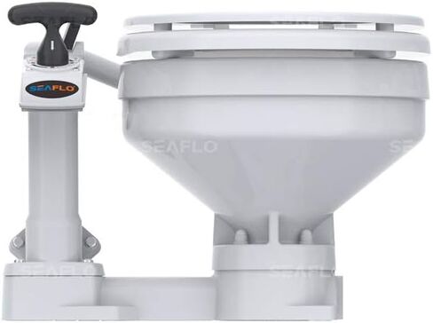 SEAFLO Manually Operated Marine Toilet Boating Head in Saudi Arabia