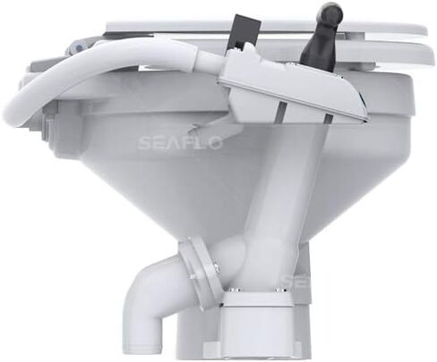 SEAFLO Manually Operated Marine Toilet Boating Head in Saudi Arabia