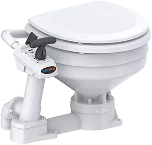 SEAFLO Manually Operated Marine Toilet Head in Saudi Arabia