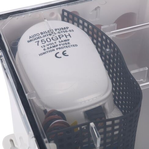 نظام مجموعة مضخة تصريف حوض الاستحمام البحري متعدد المنافذ من DasMarine12V 750GPH in Saudi Arabia