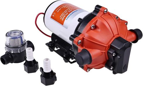قارب ضغط المياه مضخة الحجاب الحاجز 12 فولت 5.5GPM 60PSI لقارب RV 55-Series SFDP1-055-060-51-Q in Saudi Arabia