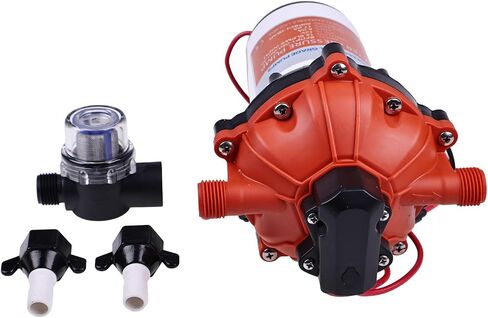 قارب ضغط المياه مضخة الحجاب الحاجز 12 فولت 5.5GPM 60PSI لقارب RV 55-Series SFDP1-055-060-51-Q in Saudi Arabia