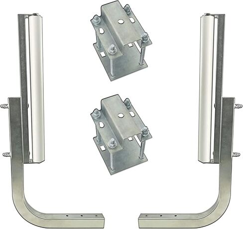 أدلة مقطورة القارب على النظام، نظام دليل أسطواني عالي التحمل قابل للتعديل، أعمدة دليل المقطورة، أدوات التركيب متضمنة، لقارب التزلج، قارب الصيد أو مقطورة المراكب الشراعية، 22 ~ 28.1 بوصة in Kuwait