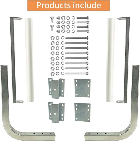 أدلة مقطورة القارب على النظام، نظام دليل أسطواني عالي التحمل قابل للتعديل، أعمدة دليل المقطورة، أدوات التركيب متضمنة، لقارب التزلج، قارب الصيد أو مقطورة المراكب الشراعية، 22 ~ 28.1 بوصة in Kuwait