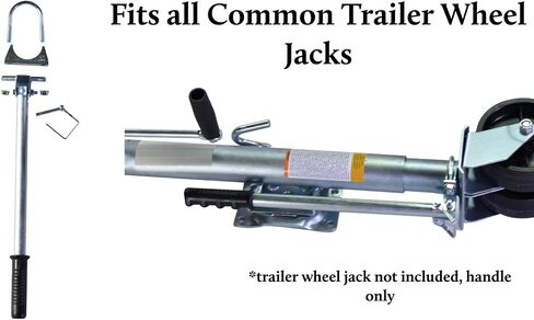 جديد! ذراع التوجيه لجاك عجلة المقطورة، دوران سريع للعجلة المزدوجة. استخدمه مع القارب أو المرافق أو جت سكي أو البحرية أو مقطورة المرافق الصغيرة. الترباس على عجلة جاك الخاص بك! تصميم جديد بانتظار الحصول على براءة اختراع. in Kuwait