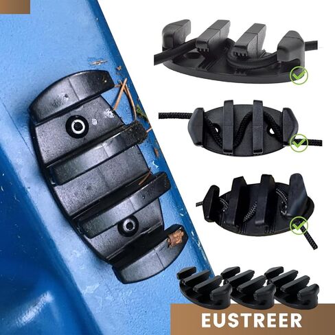 3 قطع مرساة كاياك - مربط نايلون متين لقوارب الكاياك والزوارق وقوارب الصيد - ملحقات قوارب الكاياك الأساسية in Kuwait