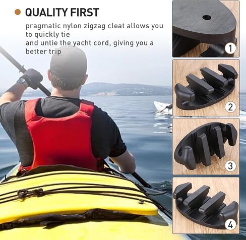 3 قطع مرساة كاياك - مربط نايلون متين لقوارب الكاياك والزوارق وقوارب الصيد - ملحقات قوارب الكاياك الأساسية in Kuwait